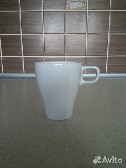 Кружка белая Fargrik (IKEA) (Новая)