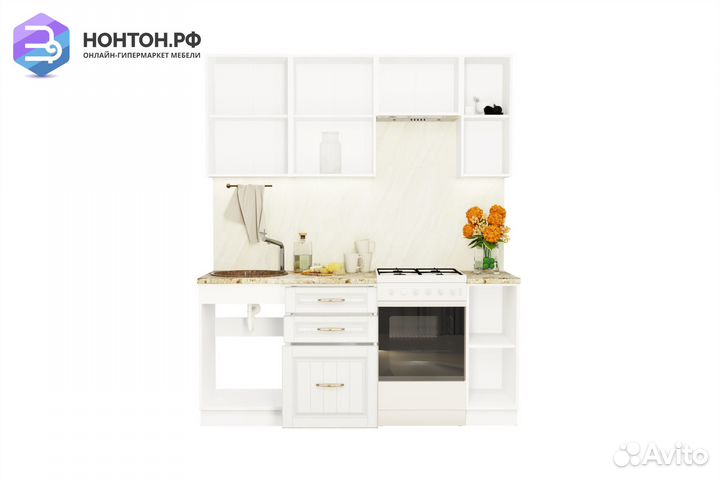 Кухня Лондон 1.8 м дуб изумруд