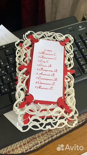 План рассадки с мольбертом