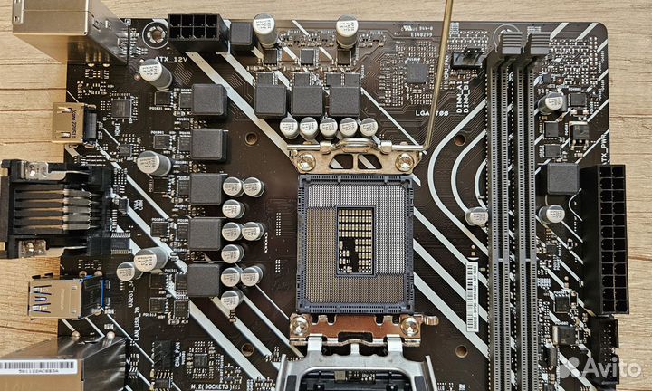Б/у Мат.плата 1700 asus prime H610M-D D4