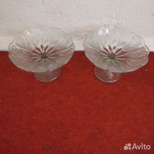 Хрустальная фруктовница