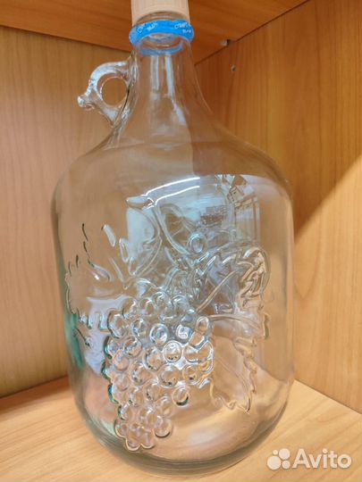 Бутыль стеклянная 5л