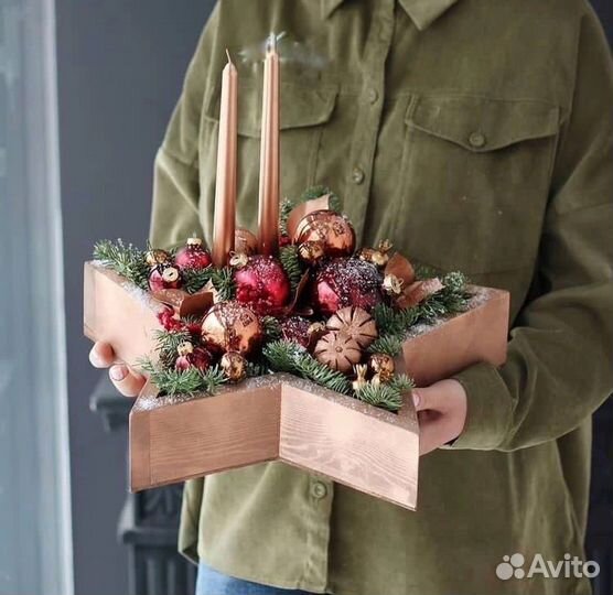 Новогодние украшения ручной работы