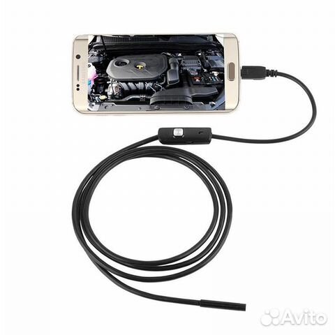 Эндоскоп камера 7мм для android, 2м объявление продам
