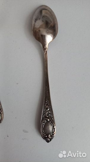 Ложки кофейные мельхиор