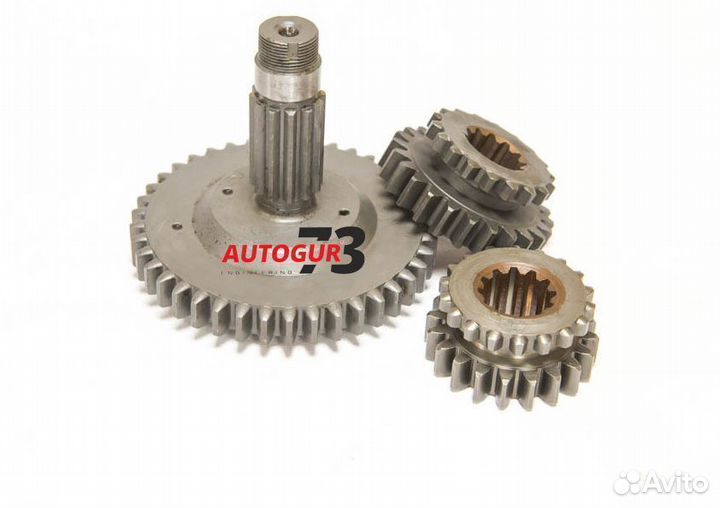Шестерни понижающие рк УАЗ с/о с понижением 2,6