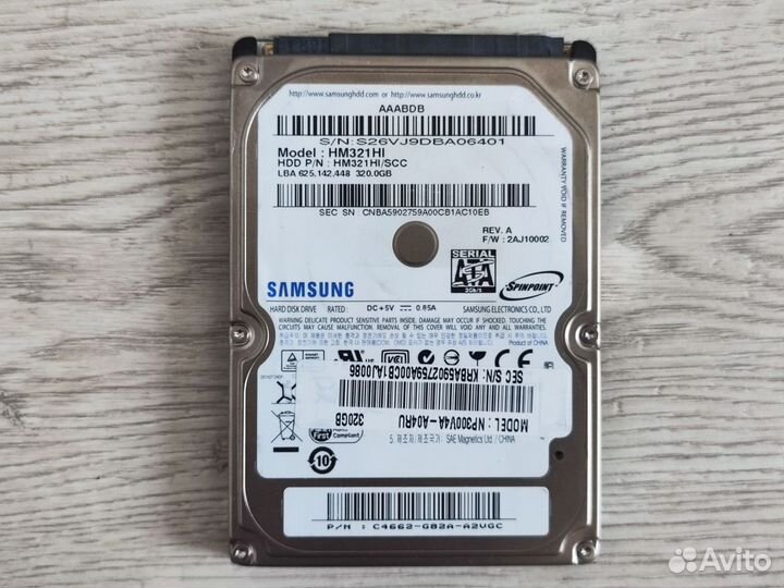 Жесткий диск Western Digital WD10jpvx 1Tb