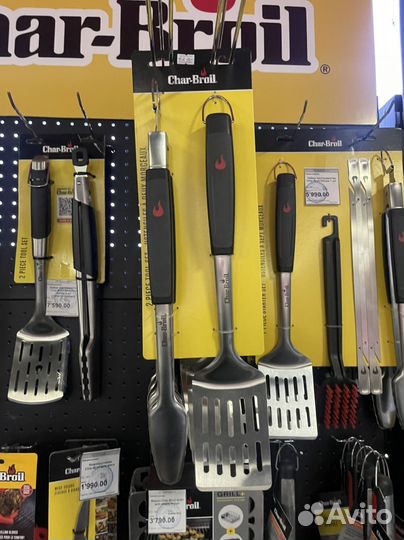 Набор для гриля щипцы и лопатка