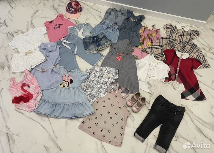 Вещи пакетом на девочку