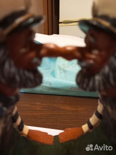 Фигурка декоративная гипс крашеный