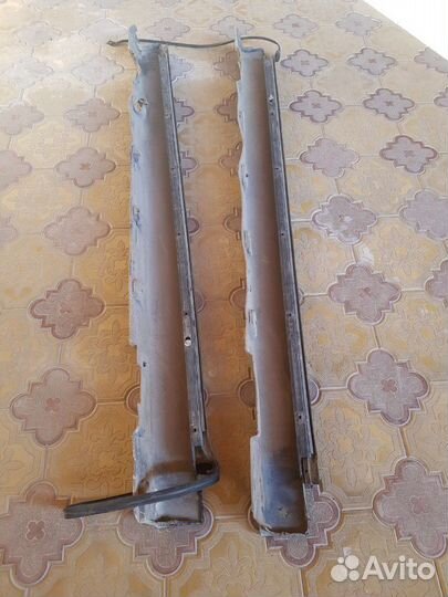 Накладки порогов на Cadillac bls