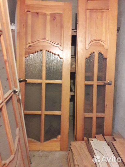 Межкомнатные двери бу деревянные