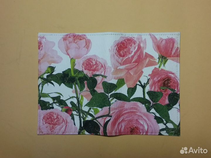 Обложка на паспорт кожаная