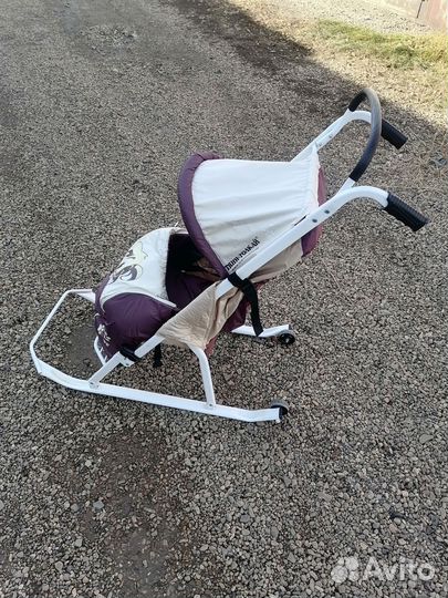 Детские санки коляска бу
