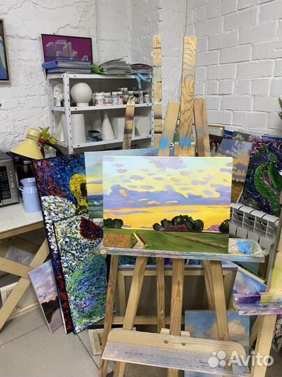 Картина маслом на холсте 30*40