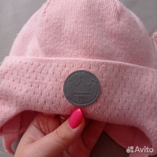 Комплект шапка, шарф