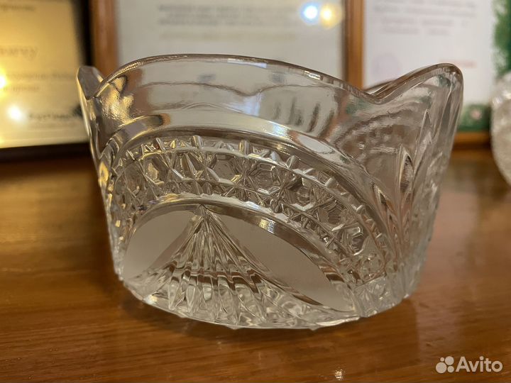Салатники хрусталь