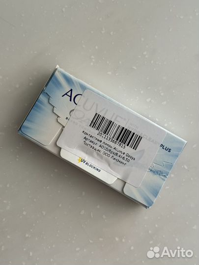 Линзы acuvue oasys -6.50