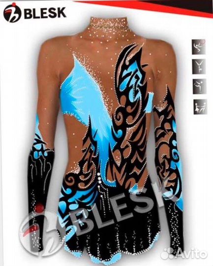 Купальник для художественной гимнастики Blesk