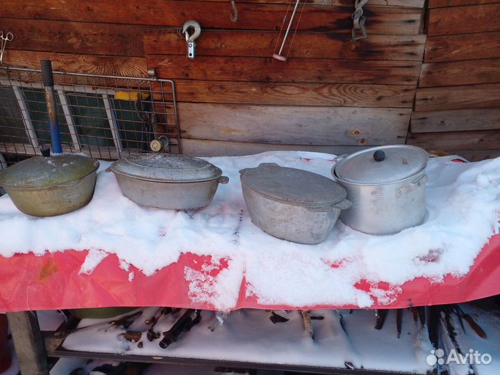 Кастрюли алюминиевые