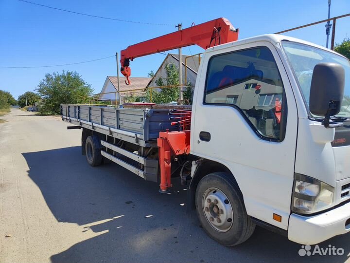 Isuzu NQR75 с КМУ, 2007