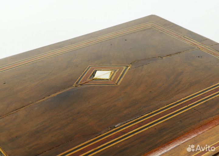 Шкатулка деревянная старинная