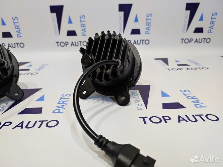 Птф LED Приора Газель Нива Шевроле 30W 3 линзы