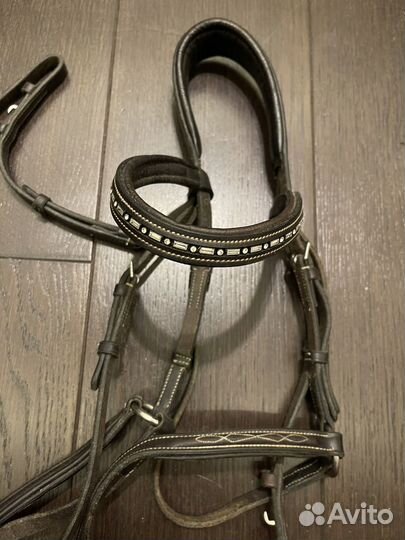 Мексиканская уздечка Prestige Cob коричневая