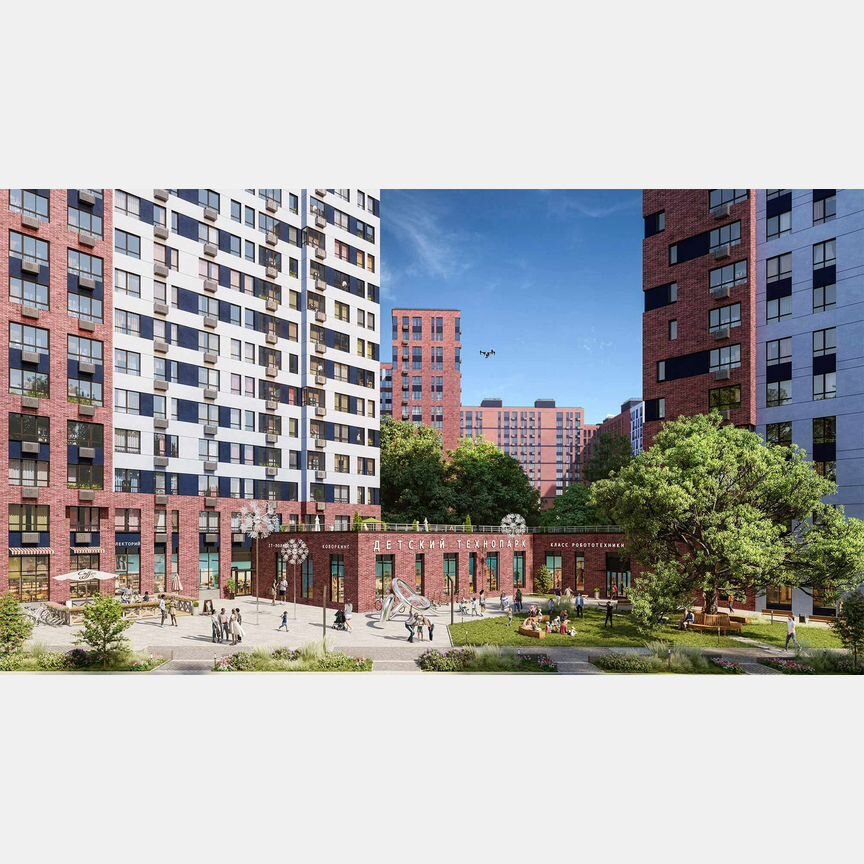 2-к. квартира, 38,4 м², 10/13 эт.