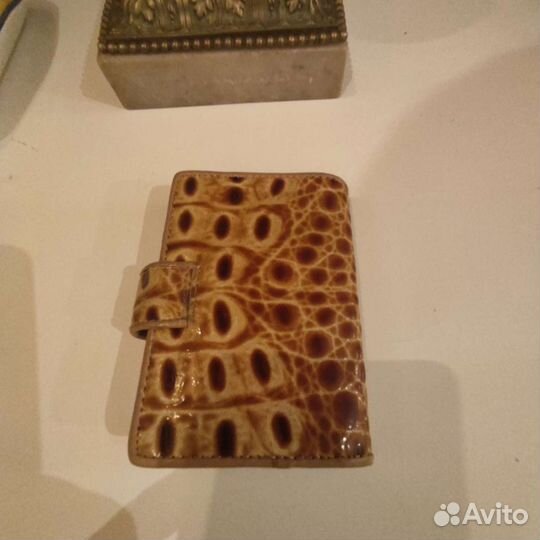 Визитница, кожа, Cossni