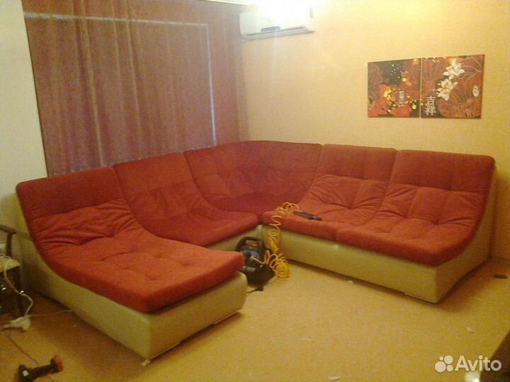 Перетяжка мягкой мебели