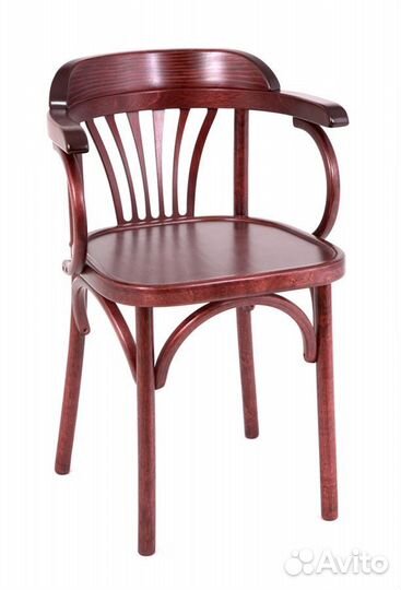 Стул Венский твердый махагон. Ротанг. Москва