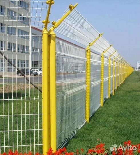 Забор металлический качественно под ключ