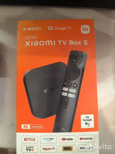 Тв приставка xiaomi mi box s 2nd