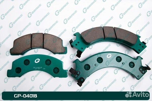 Колодки G-brake GP-04018 GP-04018 G-brake