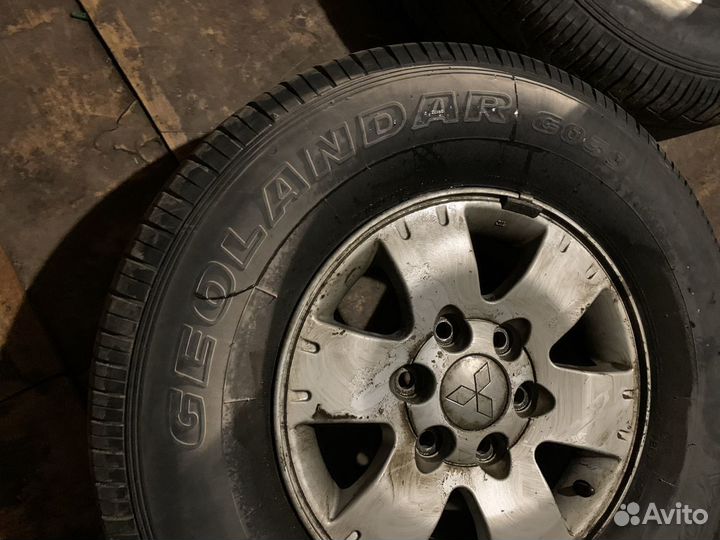 Колеса mitsubishi pajero 3 оригинал