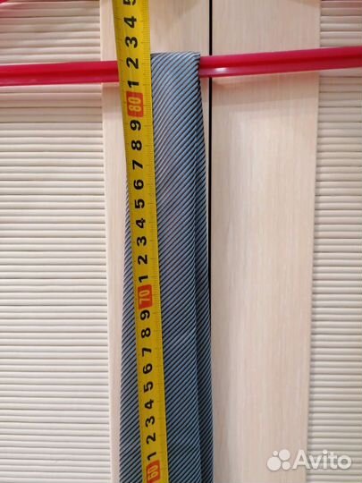 Галстук мужской темно-серый новый широкий