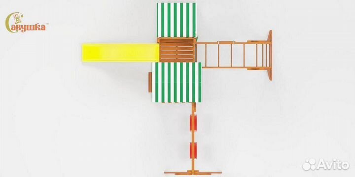 Детские площадки домики горка качели