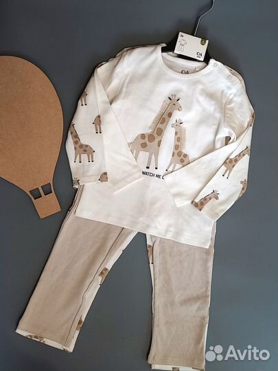 Пижамы C&A 92 (2 шт)