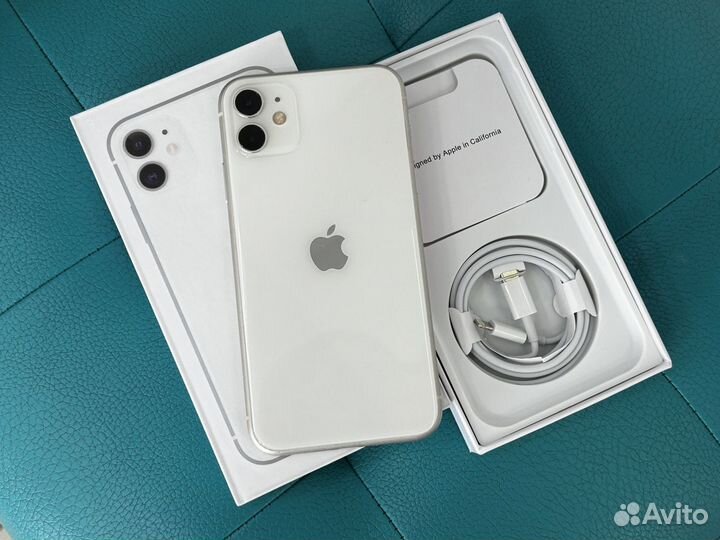 iPhone 11 128Gb White 2 физических сим