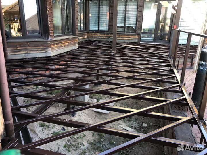 Монтаж дпк (древесно-полимерного композита)