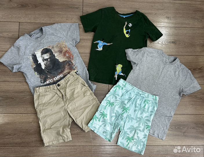 Шорты футболки 128