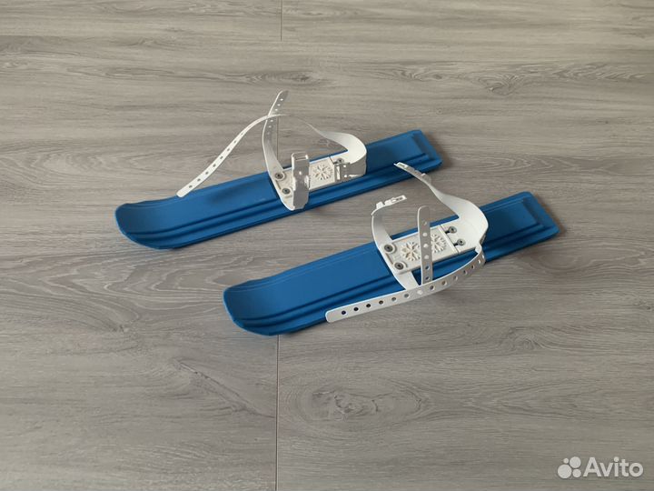 Мини лыжи детские для малышей пластиковые