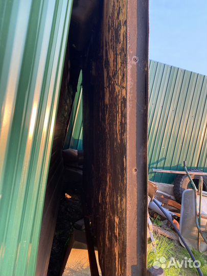 Ворота гаражные металлические