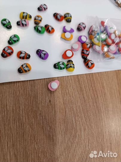 Декоративные божьи коровки 50шт