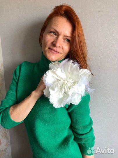 Брошь ручной работы
