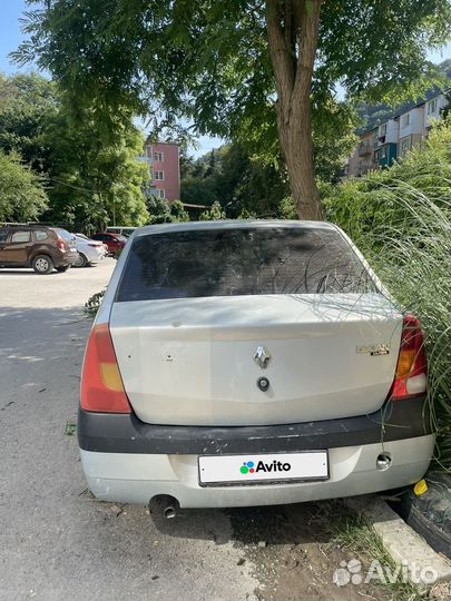 Renault Logan 1.4 МТ, 2007, битый, 320 000 км