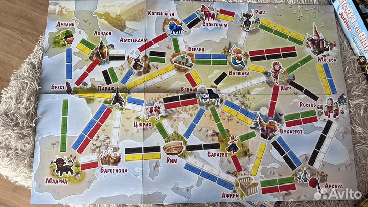 Игра настольная ticket to rider