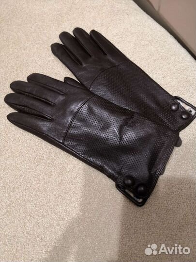 Перчатки кожанные