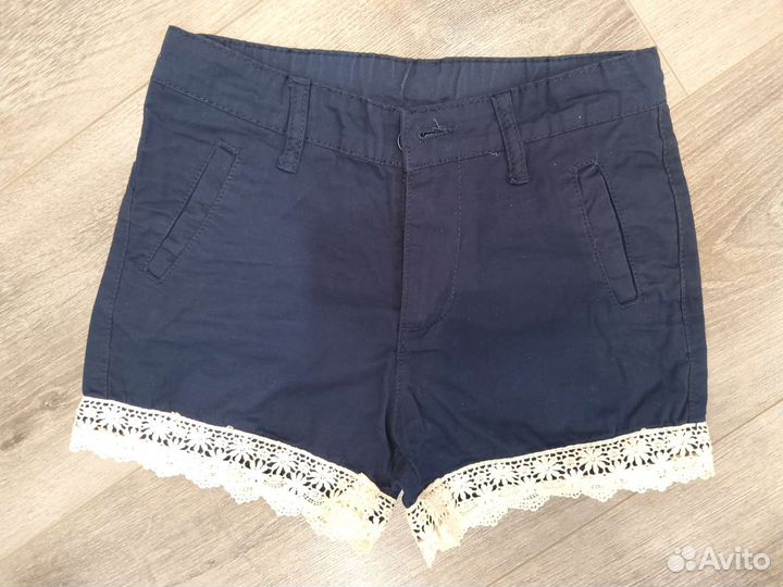 Шорты для девочки на рост 116-140